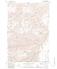 Potter Hill 1971 topographic map thumbnail