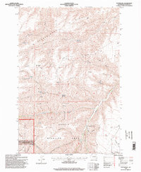 Potter Hill 1995 topographic map thumbnail