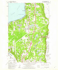 Poverty Bay 1961 topographic map thumbnail