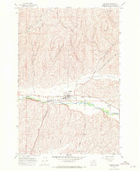 Prescott 1967 topographic map preview