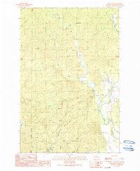 Prices Peak 1990 topographic map thumbnail