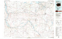 Priest Rapids 1979 topographic map preview