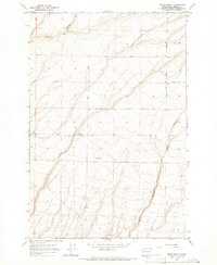 Prior Ranch 1965 topographic map thumbnail