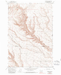 Prosser 1965 topographic map thumbnail