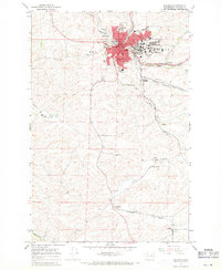 Pullman 1964 topographic map thumbnail