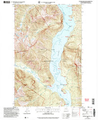 Pumpkin Mountain 2002 topographic map thumbnail