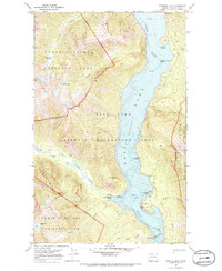Pumpkin Mtn. 1969 topographic map thumbnail