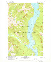 Pumpkin Mtn. 1969 topographic map thumbnail