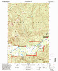 Purcell Mtn. topographic map thumbnail
