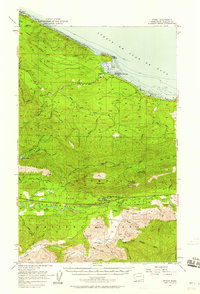 Pysht 1957 topographic map preview