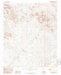 Quail Spring Wash 1986 topographic map thumbnail