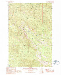 Quartz Mountain 1989 topographic map thumbnail