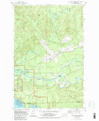 Quillayute Prairie 1982 topographic map thumbnail