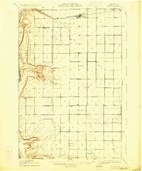 Quincy 1910 topographic map thumbnail