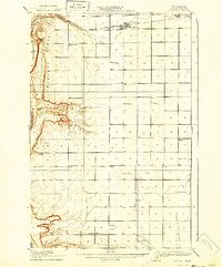 Quincy 1910 topographic map thumbnail