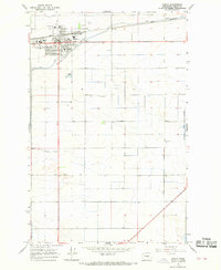 Quincy 1966 topographic map preview