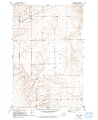 Ralston 1972 topographic map thumbnail