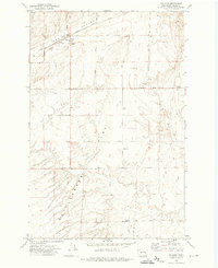 Ralston 1972 topographic map thumbnail