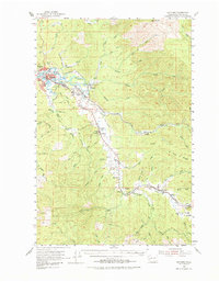 Raymond 1955 topographic map preview