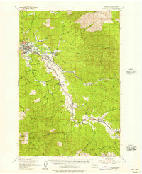Raymond 1955 topographic map preview