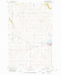 Reardan West 1973 topographic map thumbnail