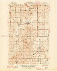 Reardan 1945 topographic map preview