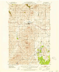 Reardan 1953 topographic map thumbnail