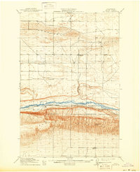 Red Rock 1911 topographic map thumbnail