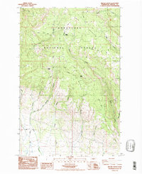 Reecer Canyon 1985 topographic map thumbnail