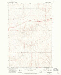 Reiman SW 1967 topographic map thumbnail