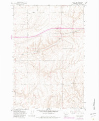 Reiman SW 1967 topographic map thumbnail