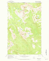 Remmel Mtn. 1969 topographic map thumbnail