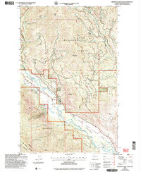 Rendevous Mountain 2002 topographic map thumbnail