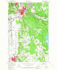 Renton 1949 topographic map thumbnail