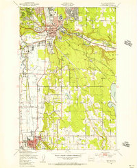 Renton 1949 topographic map thumbnail