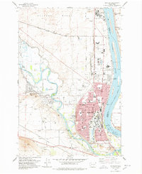 Richland 1978 topographic map preview