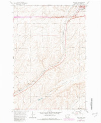 Ritzville SW 1967 topographic map thumbnail