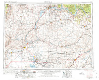 Ritzville 1953 topographic map thumbnail
