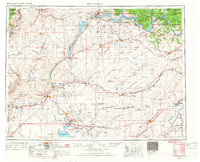 Ritzville 1953 topographic map thumbnail