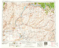 Ritzville 1965 topographic map thumbnail