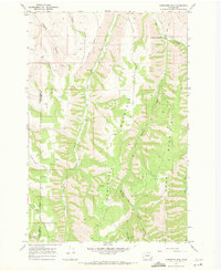 Robinette Mtn. 1967 topographic map thumbnail