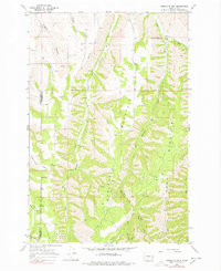 Robinette Mtn. 1967 topographic map thumbnail