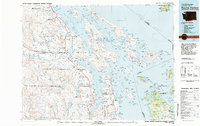 Roche Harbor 1981 topographic map thumbnail