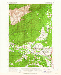Rochester 1953 topographic map thumbnail