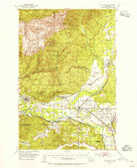 Rochester 1953 topographic map thumbnail