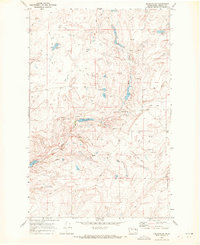 Rocklyn SW 1969 topographic map thumbnail