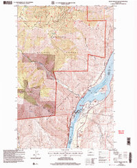 Rocky Reach Dam 2003 topographic map thumbnail