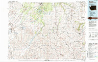 Rosalia 1984 topographic map thumbnail