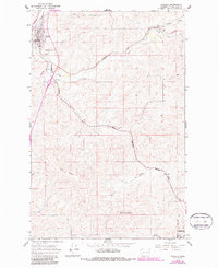 Rosalia 1964 topographic map thumbnail