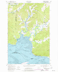 Rosburg 1949 topographic map thumbnail